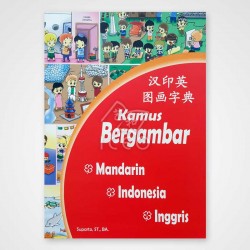 Kamus Bergambar Mandarin, Indonesia, Inggris